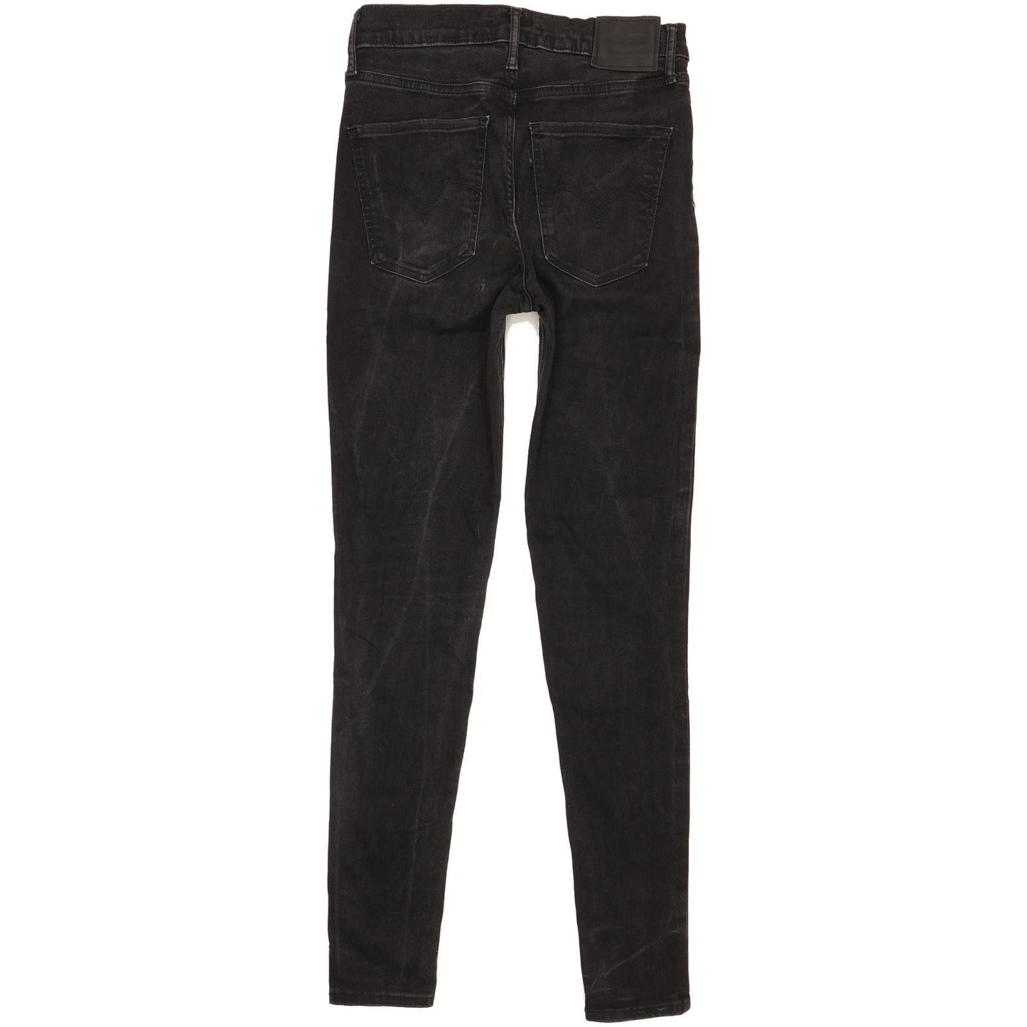 Levi's Mile Black Skinny Slim Stretch Jeans High Waisted W28 L30