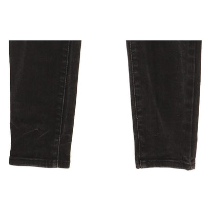 Levi's Mile Black Skinny Slim Stretch Jeans High Waisted W28 L30