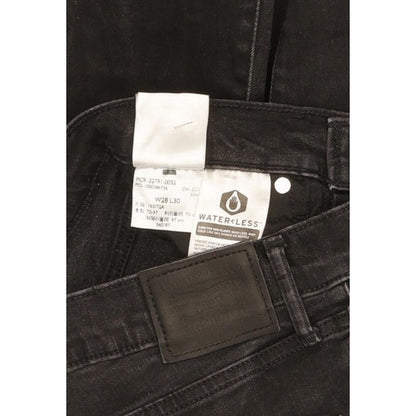Levi's Mile Black Skinny Slim Stretch Jeans High Waisted W28 L30
