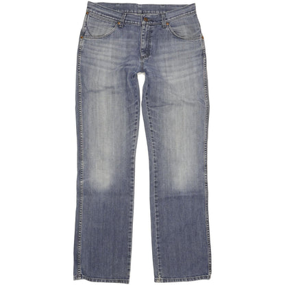 Wrangler Alaska Men Blue Straight Regular Jeans W33 L34