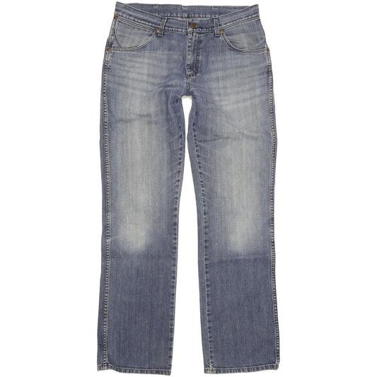 Wrangler Alaska Men Blue Straight Regular Jeans W33 L34