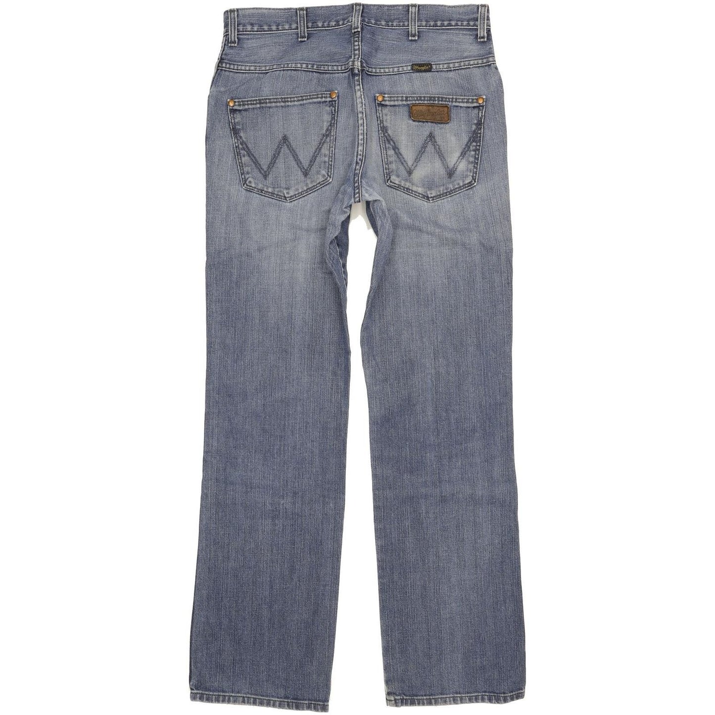 Wrangler Alaska Men Blue Straight Regular Jeans W33 L34
