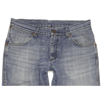 Wrangler Alaska Men Blue Straight Regular Jeans W33 L34