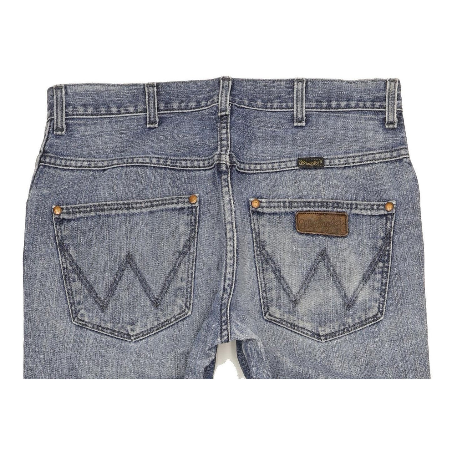 Wrangler Alaska Men Blue Straight Regular Jeans W33 L34