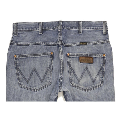 Wrangler Alaska Men Blue Straight Regular Jeans W33 L34