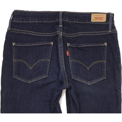 Levi's Women Blue Skinny Slim Stretch Jeans W27 L29