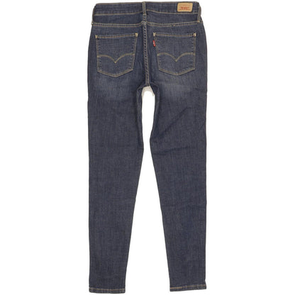 Levi's Women Blue Skinny Slim Stretch Jeans W27 L29