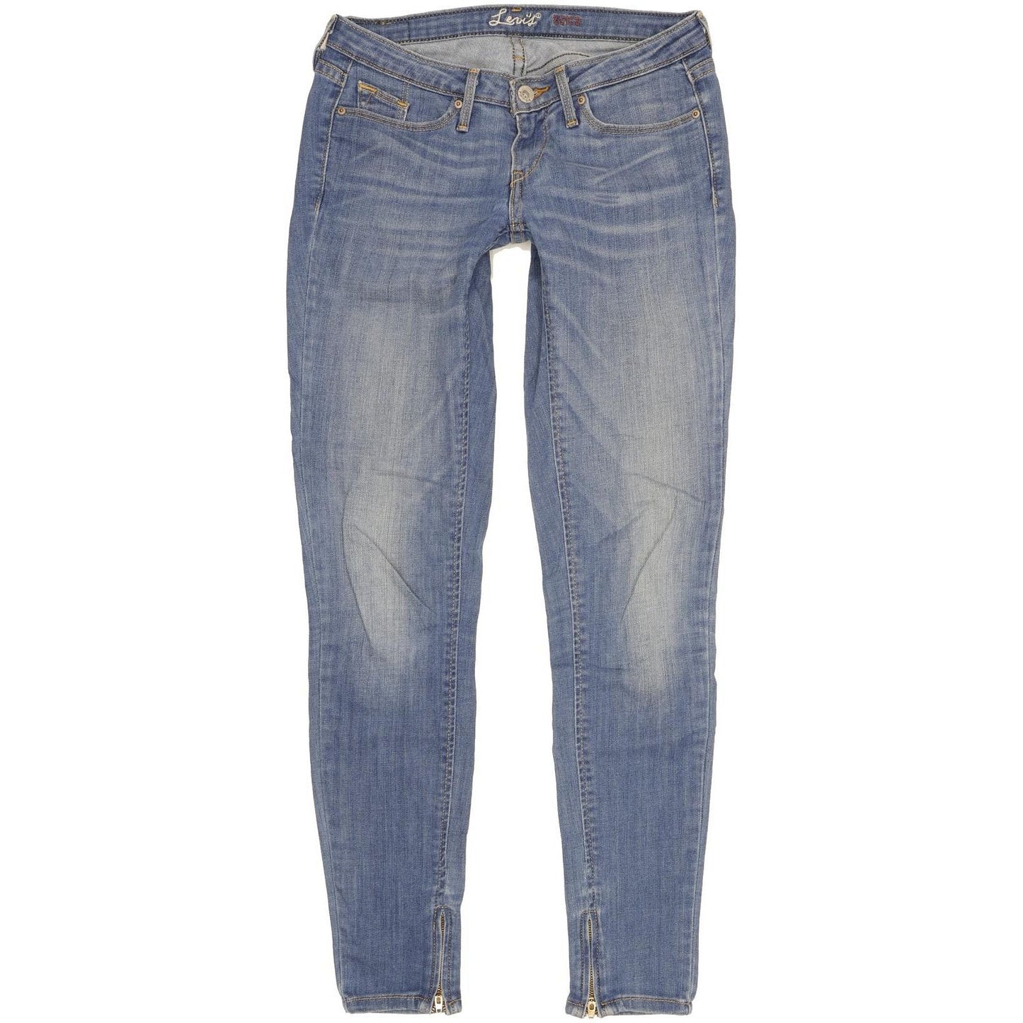 Levi's Women Blue Skinny Slim Stretch Jeans W25 L32