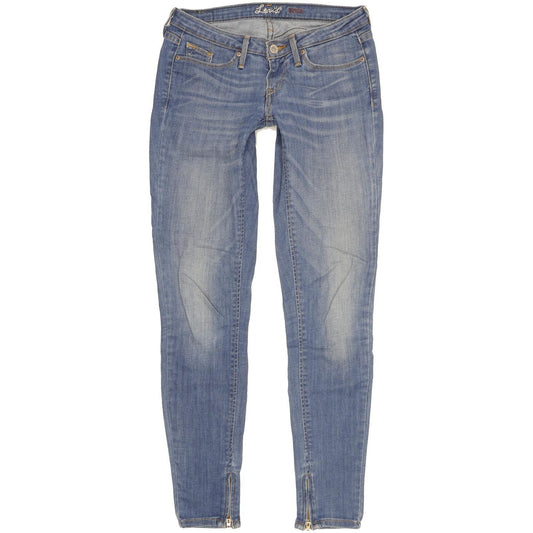 Levi's Women Blue Skinny Slim Stretch Jeans W25 L32