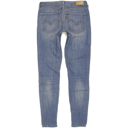 Levi's Women Blue Skinny Slim Stretch Jeans W25 L32