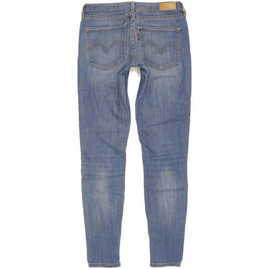 Levi's Women Blue Skinny Slim Stretch Jeans W25 L32