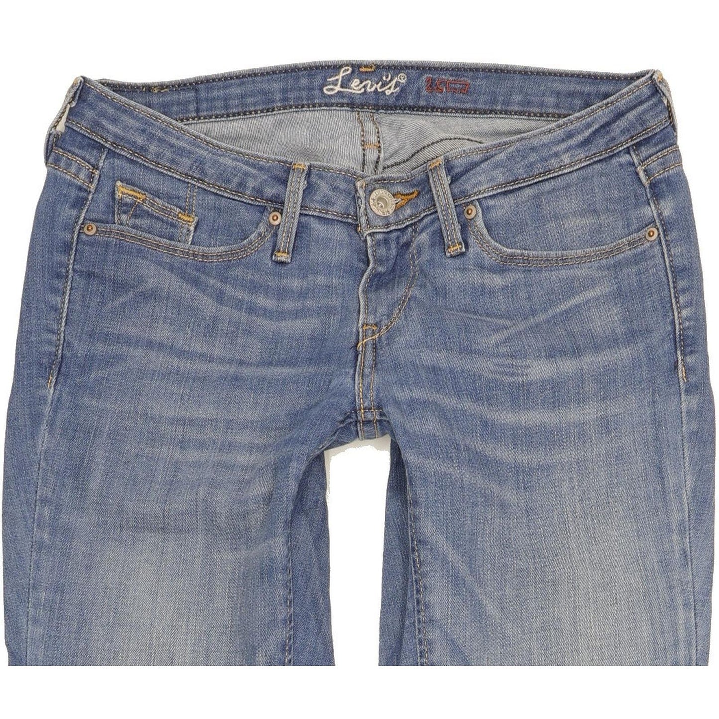 Levi's Women Blue Skinny Slim Stretch Jeans W25 L32