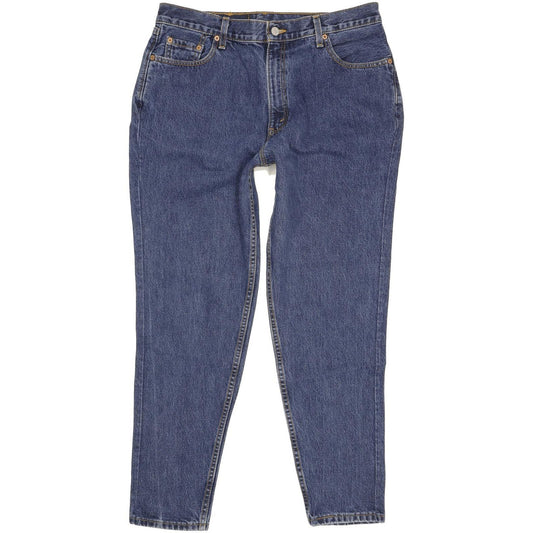 Levi's 560 Made in USA Blue Wide-Leg Loose Mom Jeans High Waisted W32 L30