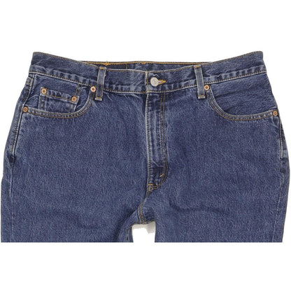 Levi's 560 Made in USA Blue Wide-Leg Loose Mom Jeans High Waisted W32 L30