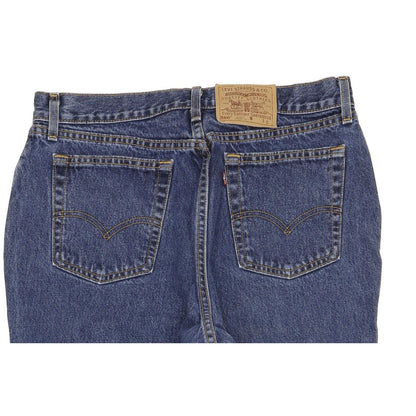 Levi's 560 Made in USA Blue Wide-Leg Loose Mom Jeans High Waisted W32 L30