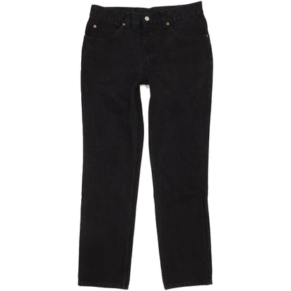 Mustang Men Black Straight Regular Jeans W33 L31
