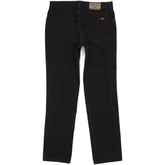 Mustang Men Black Straight Regular Jeans W33 L31