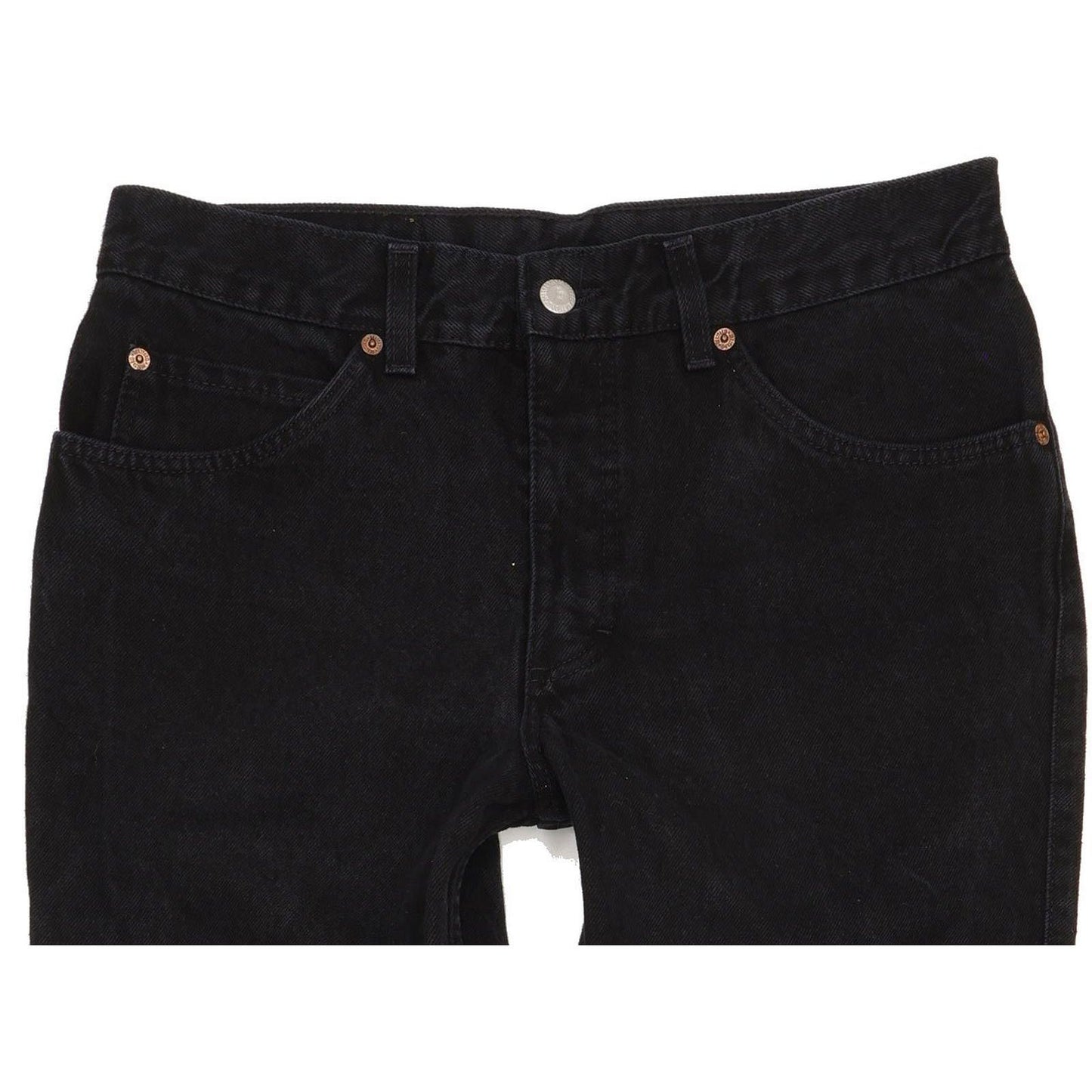 Mustang Men Black Straight Regular Jeans W33 L31