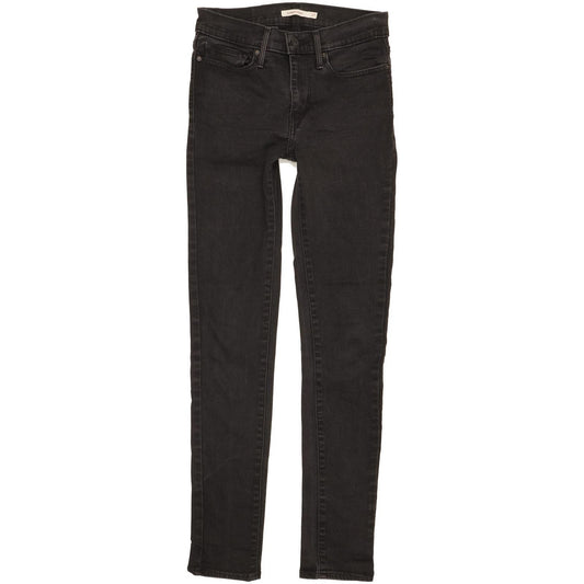 Levi's Slimming Women Black Skinny Slim Jeans W27 L31