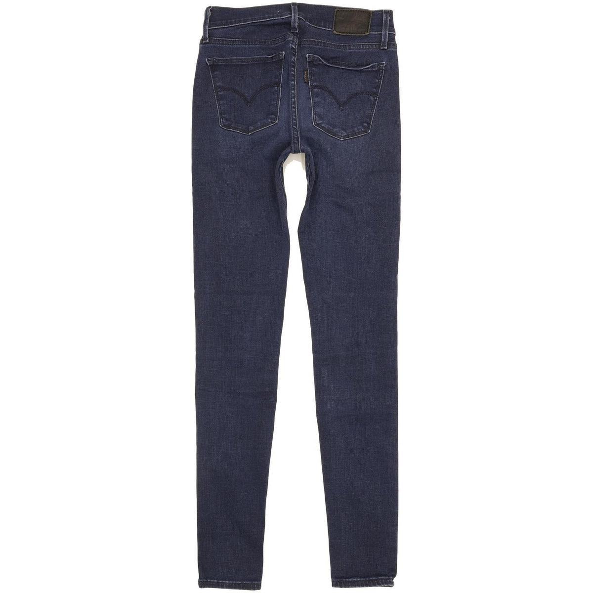 Levi's 710 Super Women Blue Skinny Slim Stretch Jeans W25 L30
