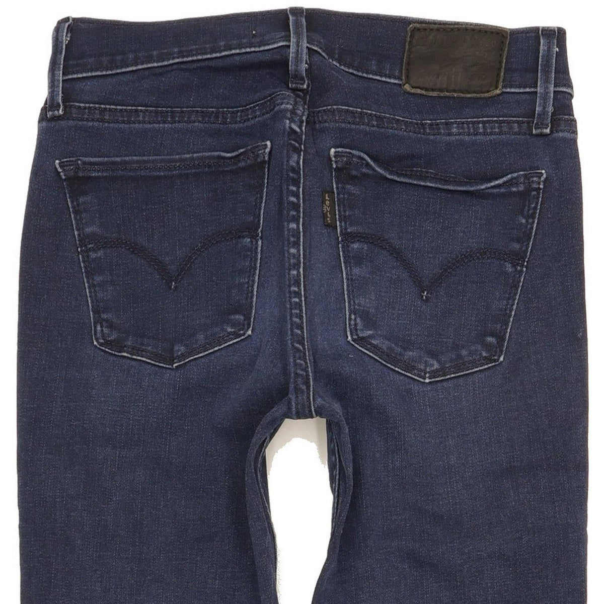 Levi's 710 Super Women Blue Skinny Slim Stretch Jeans W25 L30