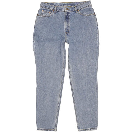 Levi's 512 Blue Skinny Slim Mom Jeans High Waisted W32 L30