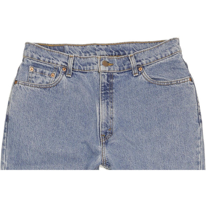 Levi's 512 Blue Skinny Slim Mom Jeans High Waisted W32 L30