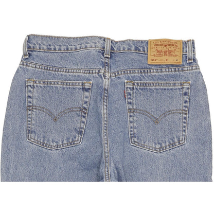 Levi's 512 Blue Skinny Slim Mom Jeans High Waisted W32 L30