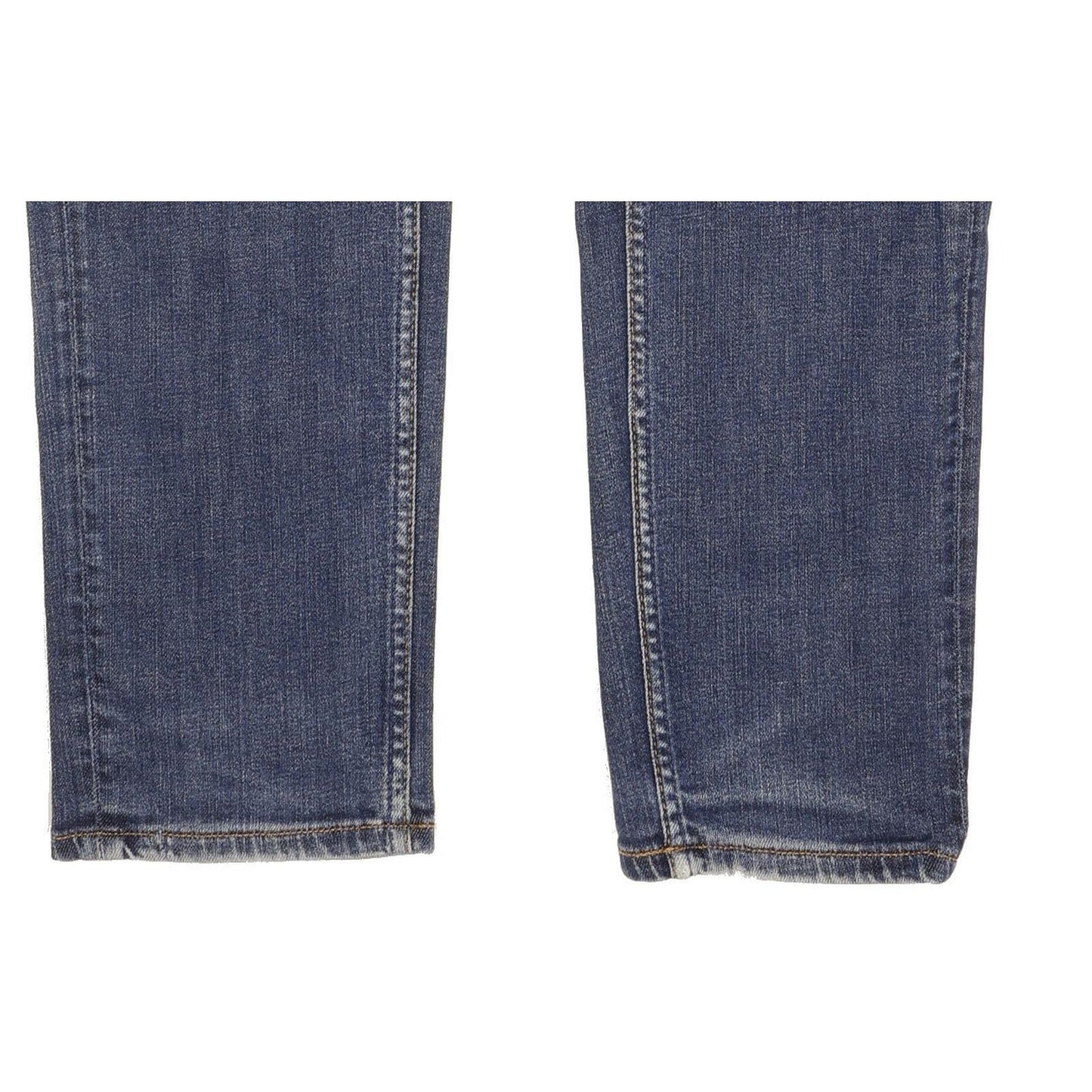 Mustang Oregon Men Blue Tapered Slim Stretch Jeans W36 L34