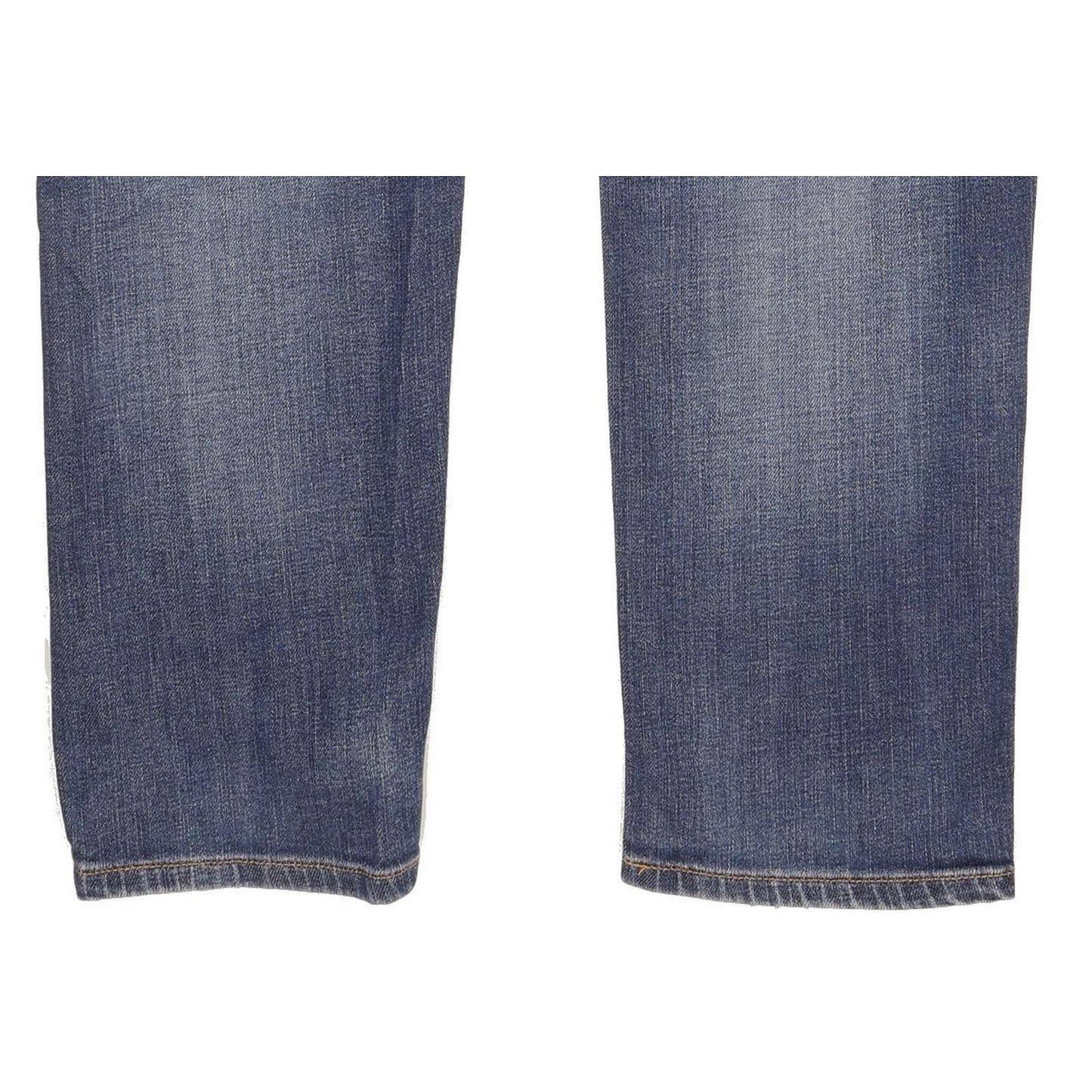 Mustang Oregon Men Blue Tapered Slim Stretch Jeans W36 L34