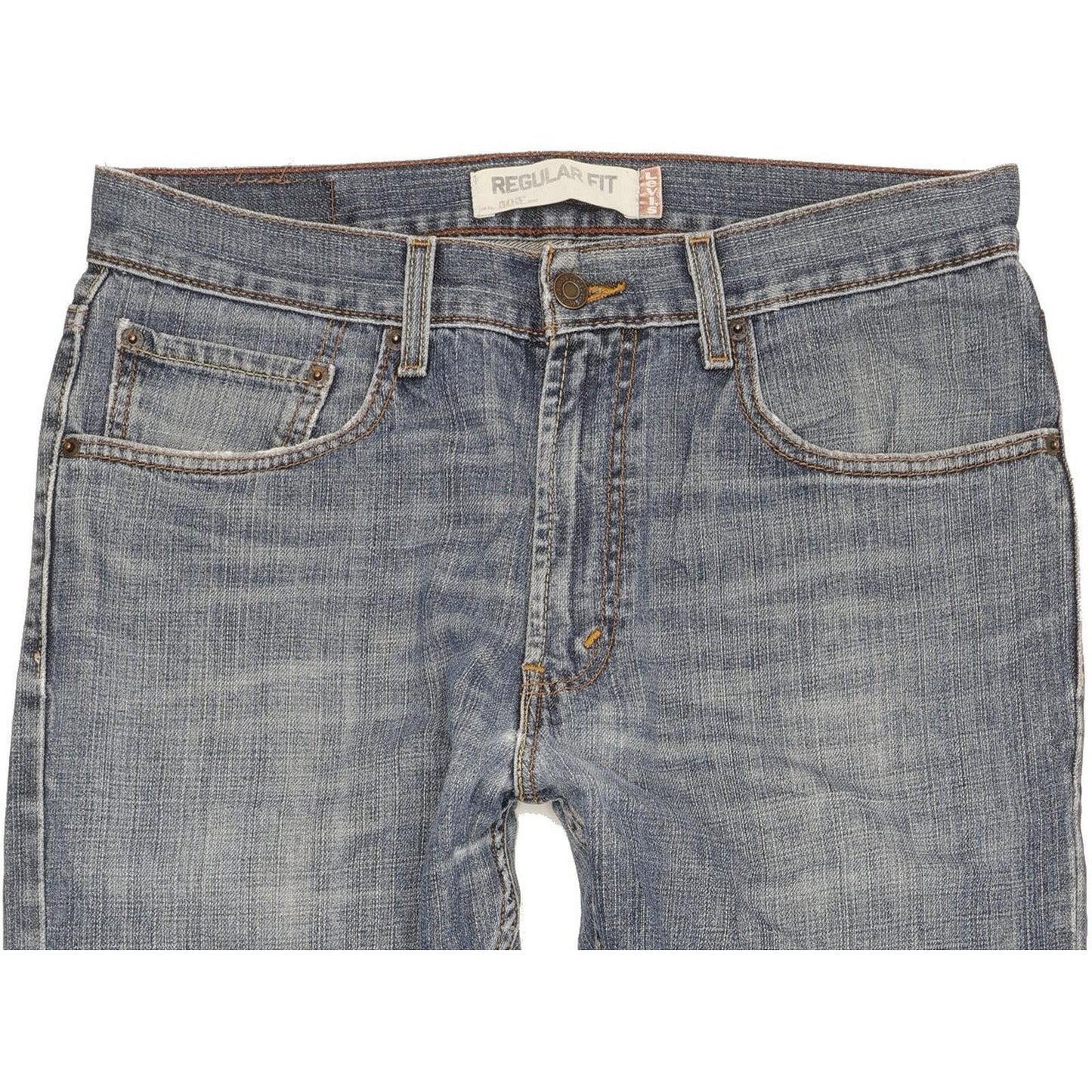 Levi's 505 Men Blue Straight Regular Jeans W32 L31