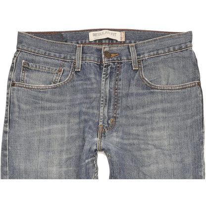 Levi's 505 Men Blue Straight Regular Jeans W32 L31