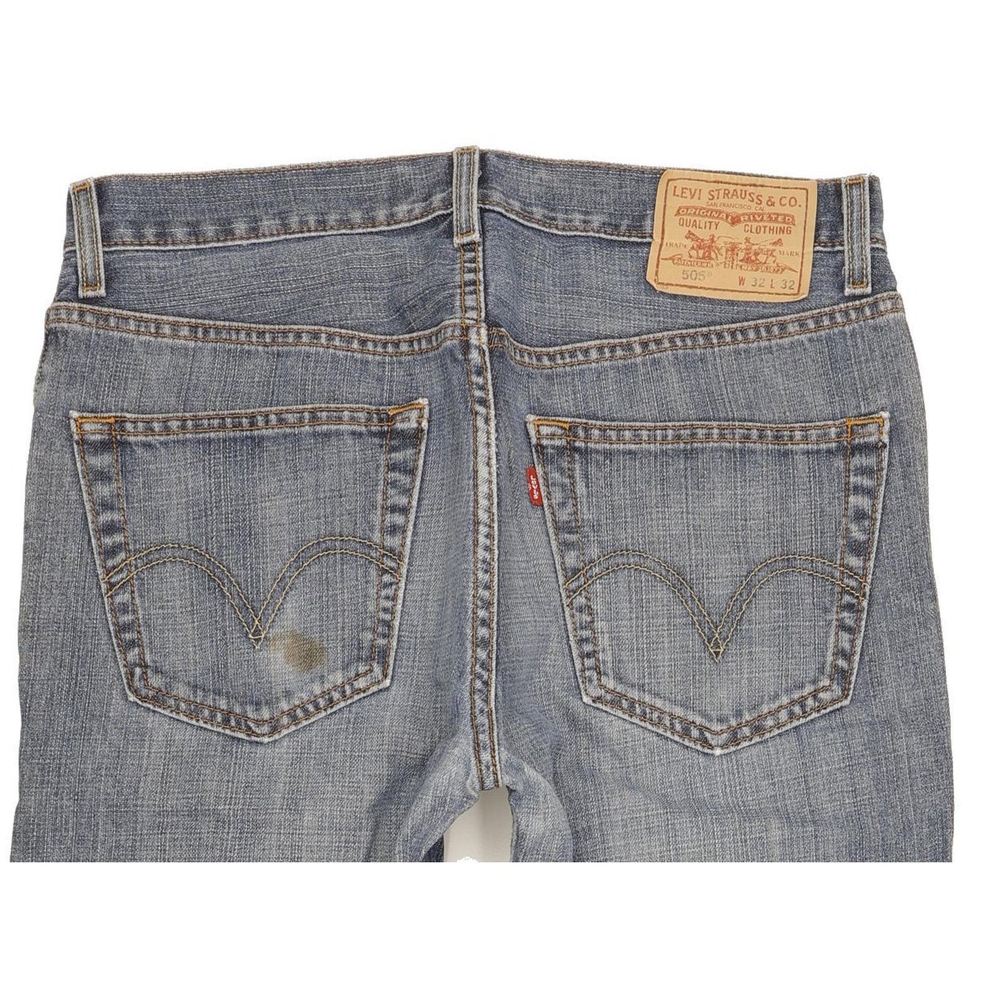 Levi's 505 Men Blue Straight Regular Jeans W32 L31