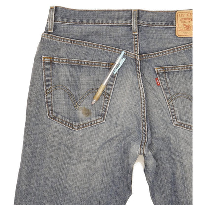 Levi's 505 Men Blue Straight Regular Jeans W32 L31