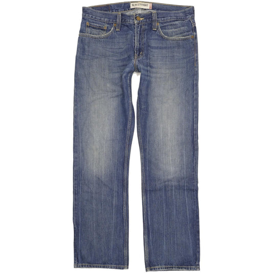 Levi's 514 Men Blue Straight Slim Jeans W34 L32