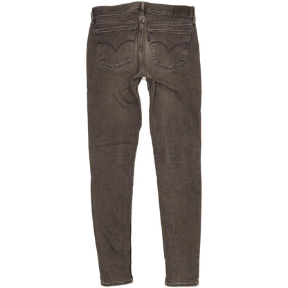 Levi's 710 Super Women Charcoal Skinny Slim Stretch Jeans W29 L31