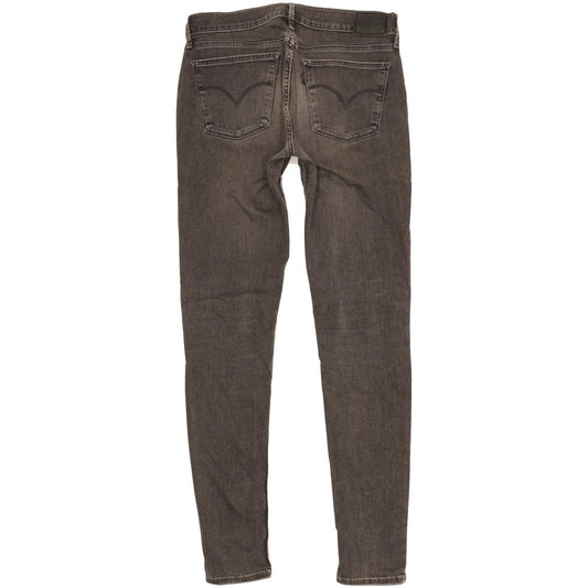 Levi's 710 Super Women Charcoal Skinny Slim Stretch Jeans W29 L31
