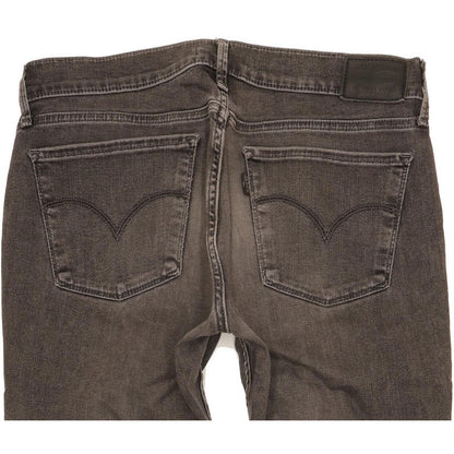 Levi's 710 Super Women Charcoal Skinny Slim Stretch Jeans W29 L31