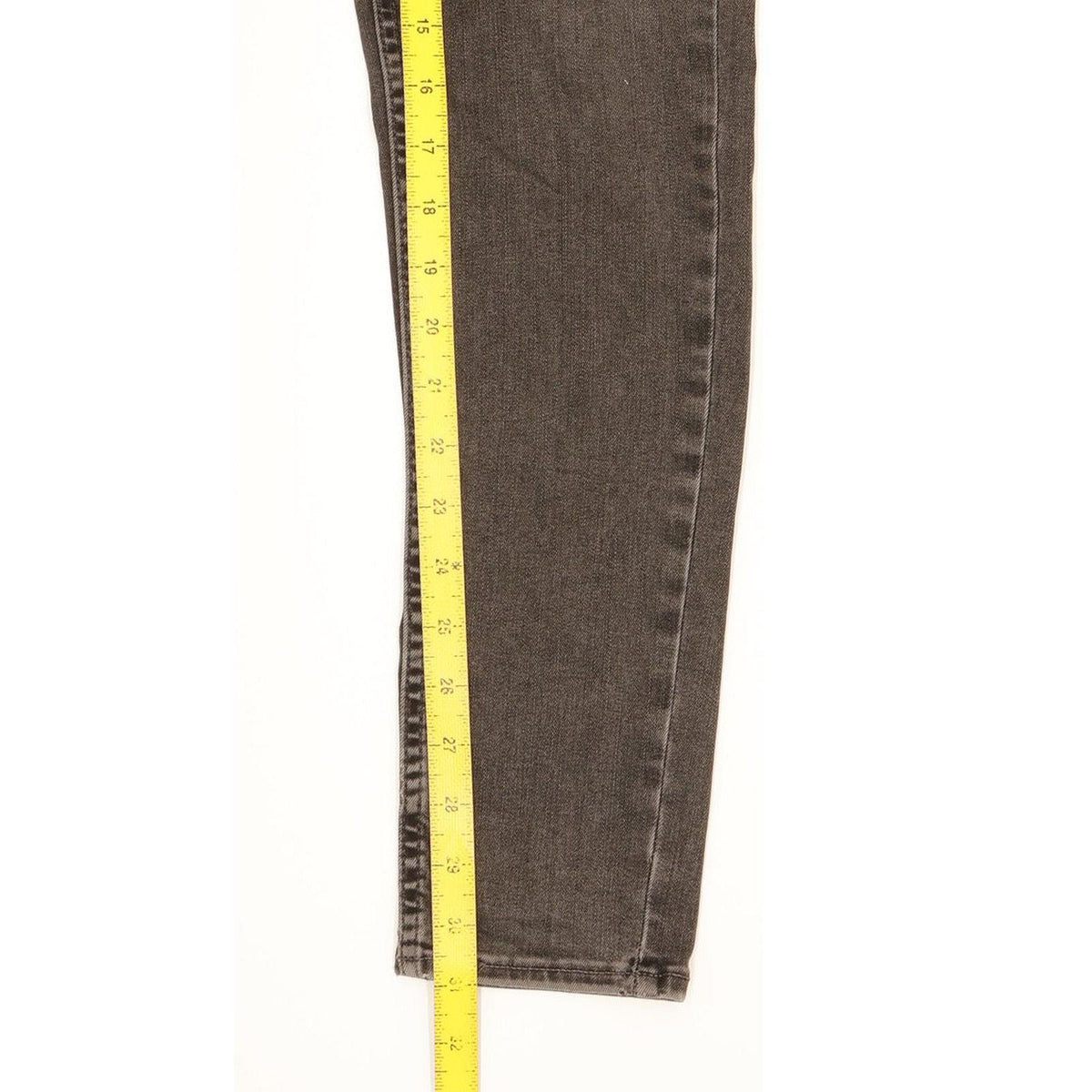 Levi's 710 Super Women Charcoal Skinny Slim Stretch Jeans W29 L31