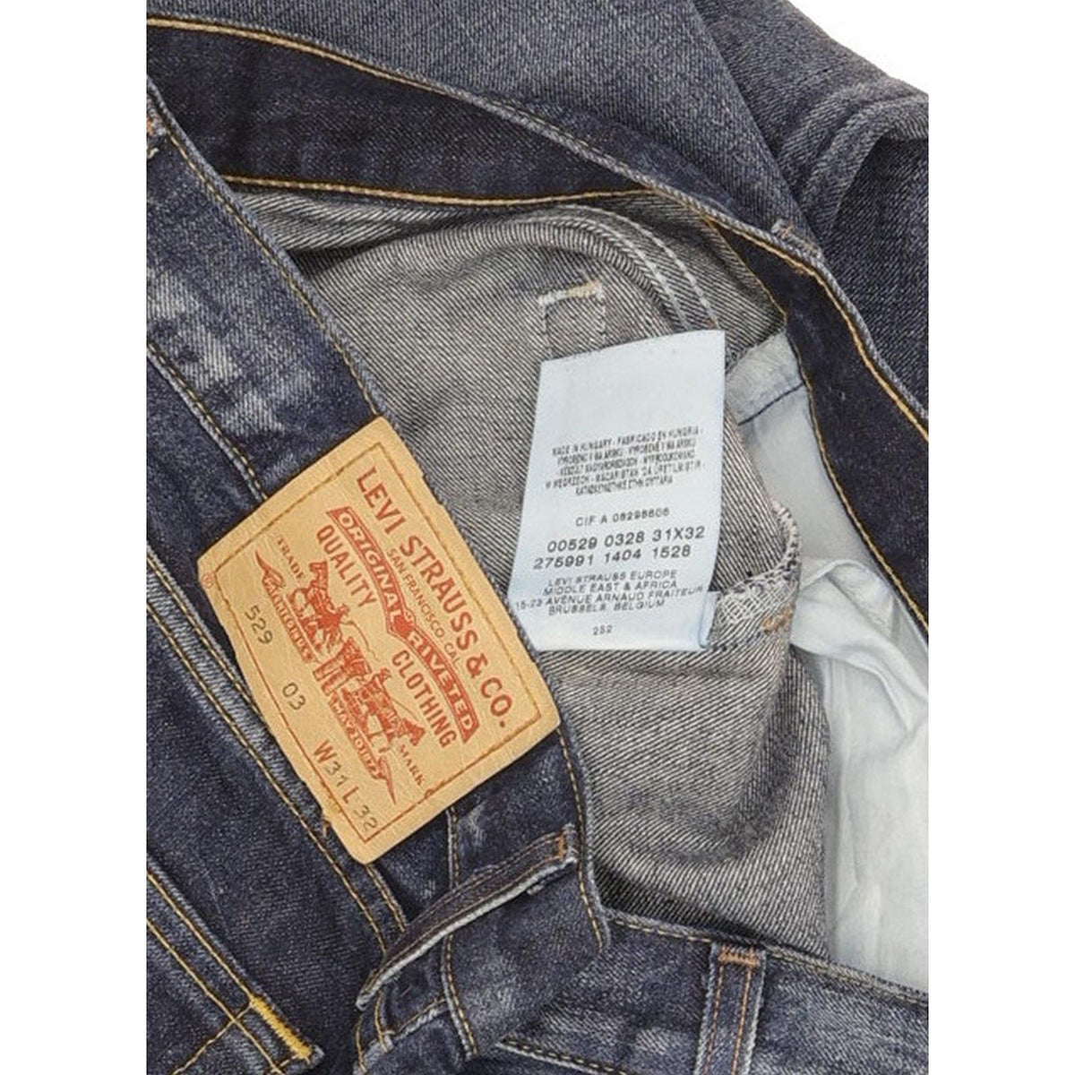 Levi's 529 Women Blue Bootcut Slim Jeans W31 L32