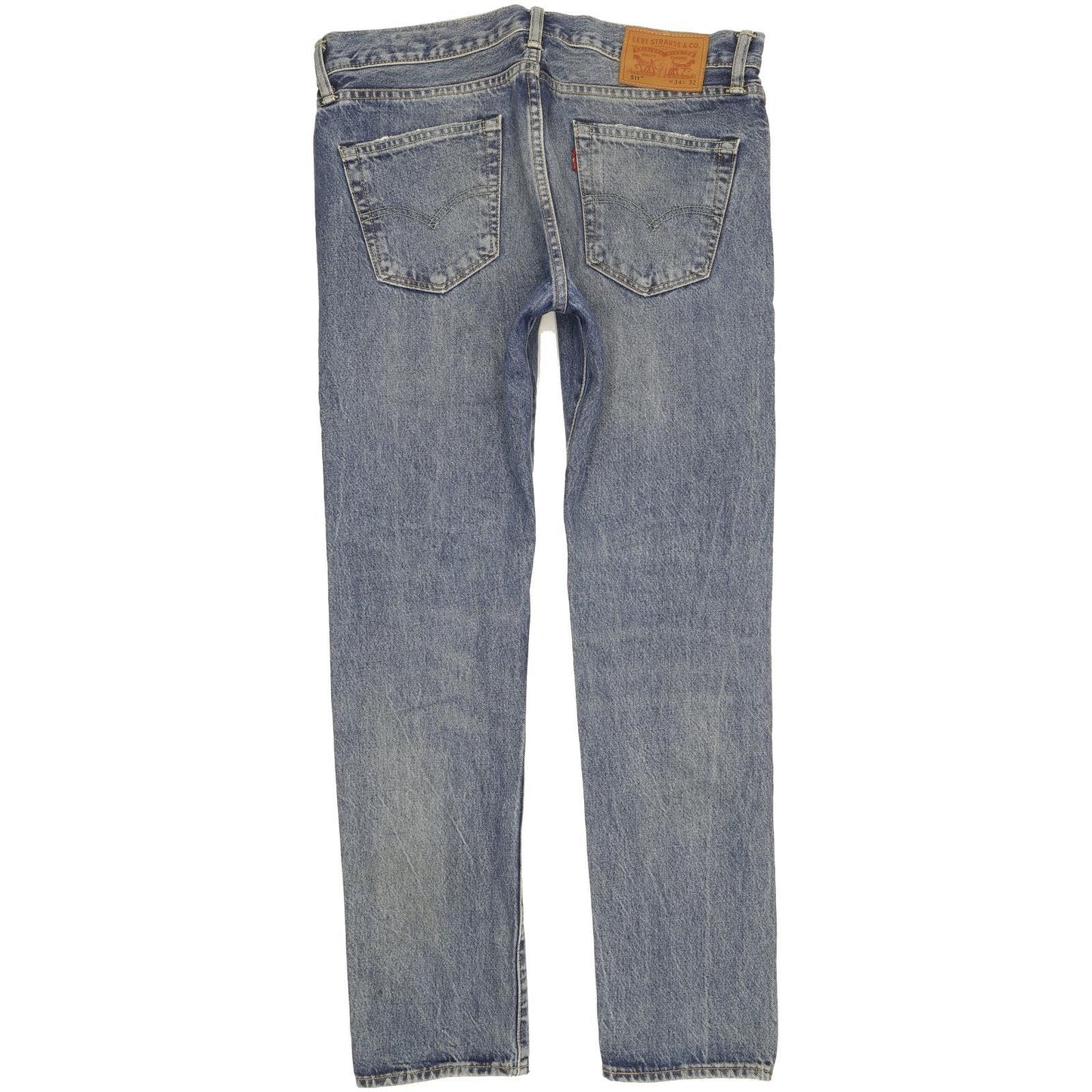 Levi's 511 Men Blue Straight Slim Jeans W34 L32