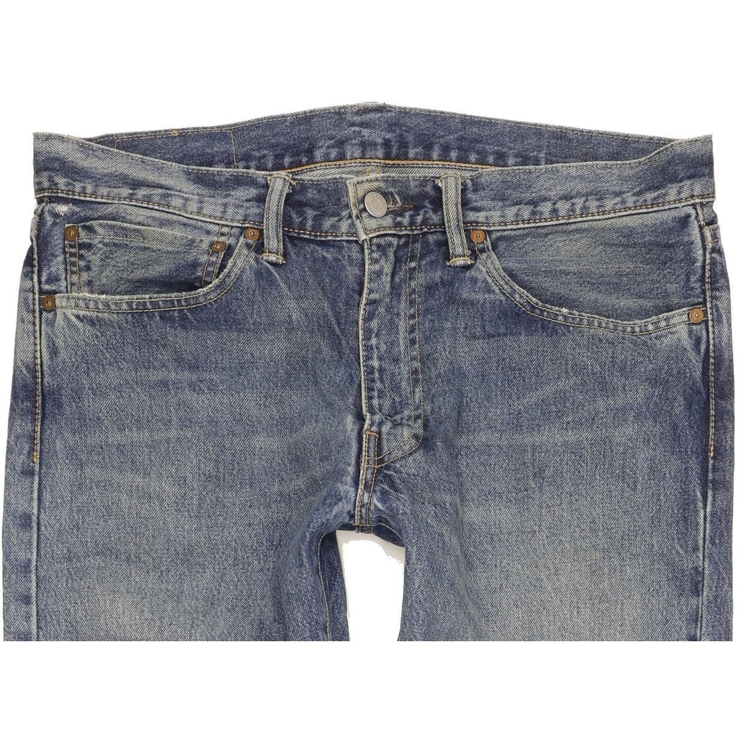 Levi's 511 Men Blue Straight Slim Jeans W34 L32