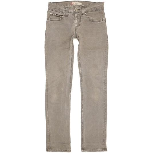 Levi's 511 Men Grey Straight Slim Stretch Jeans W30 L32