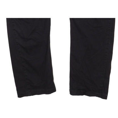 G-Star Vetar Men Black Straight Relaxed Chino Stretch Jeans W36 L34
