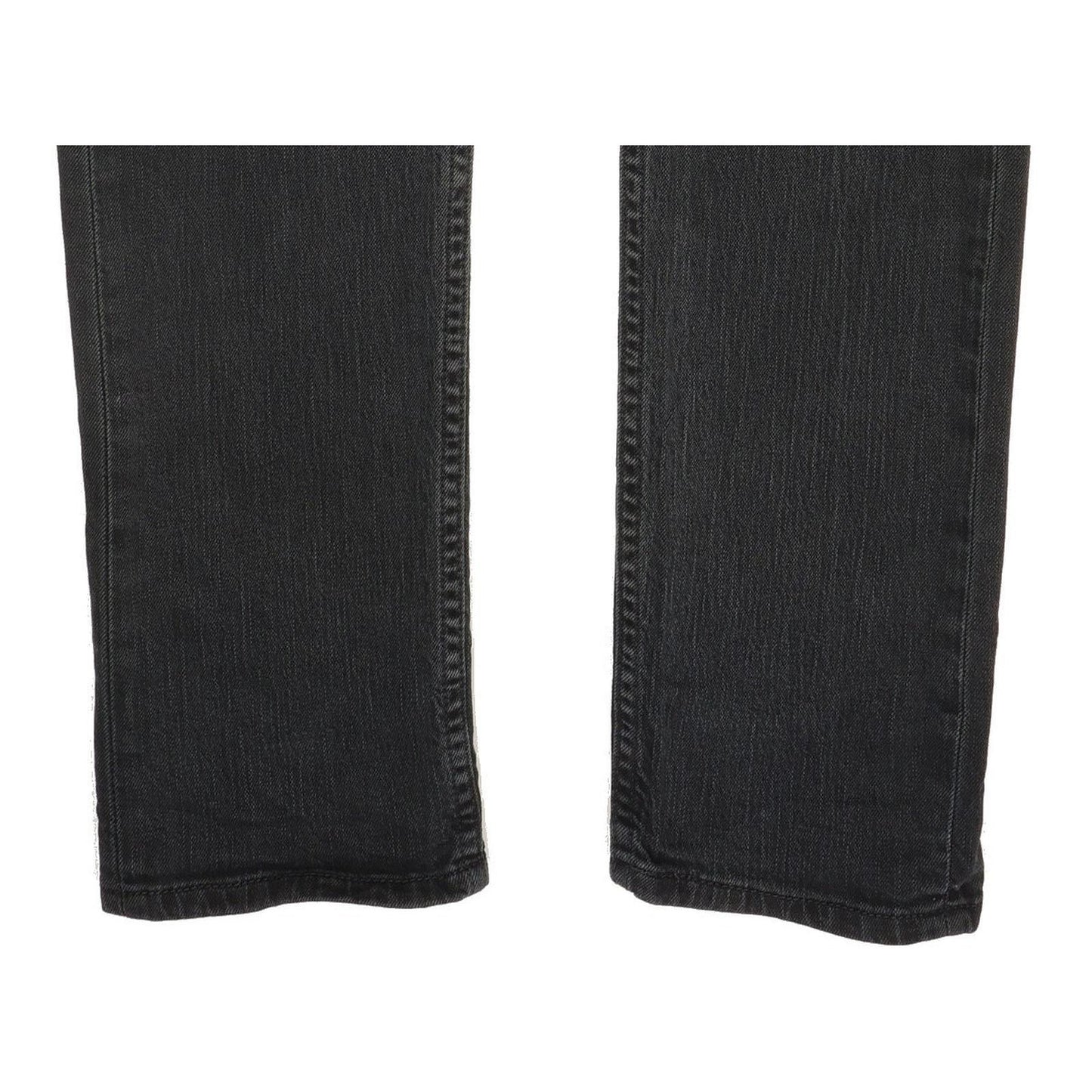 Levi's Men Black Straight Slim Stretch Jeans W33 L34