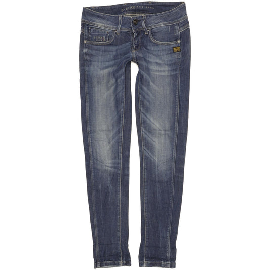 G-Star Midge Cody Women Blue Skinny Slim Stretch Jeans W24 L30