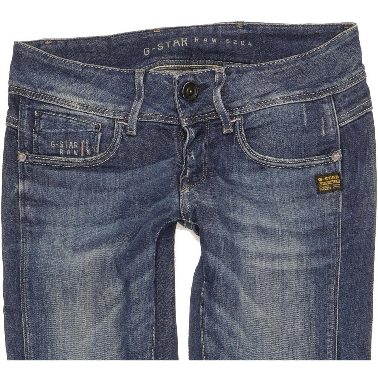 G-Star Midge Cody Women Blue Skinny Slim Stretch Jeans W24 L30