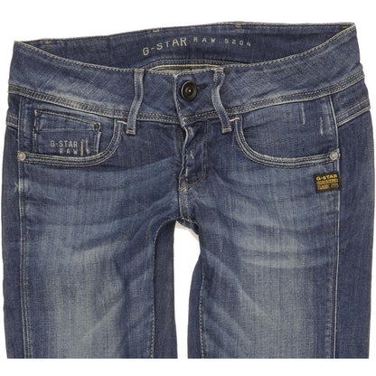 G-Star Midge Cody Women Blue Skinny Slim Stretch Jeans W24 L30