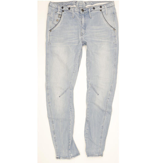 G-Star Arc 3D Women Blue Tapered Slim Stretch Jeans W28 L32