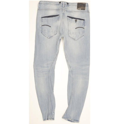 G-Star Arc 3D Women Blue Tapered Slim Stretch Jeans W28 L32